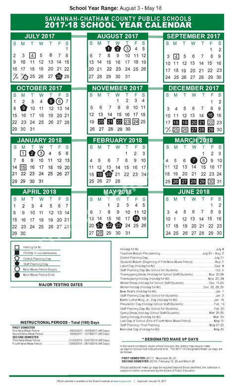 Benefits of Chatham County Schools Ga Calendar