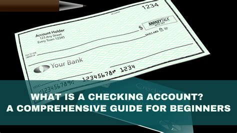 Description of Checking Accounts