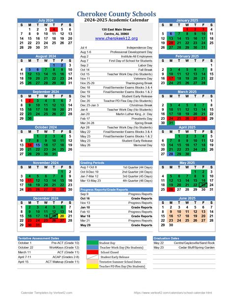 Cherokee County Schools Ga Calendar Image 8