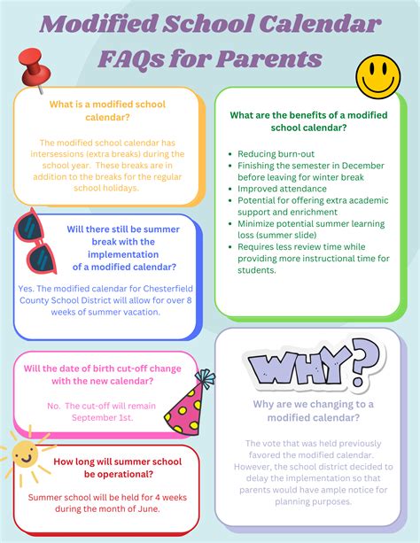 Chesterfield Schools Calendar Parental Involvement
