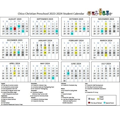 Chico State Calendar Extensions