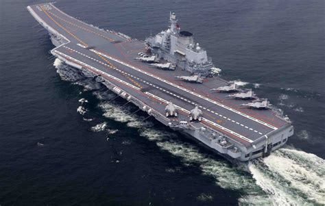 Chinese aircraft carrier CNS Shandong