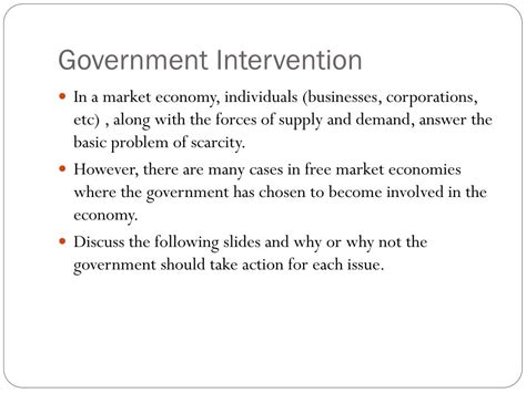 China's Government Intervention