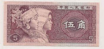 China Paper Notes Currency 1980