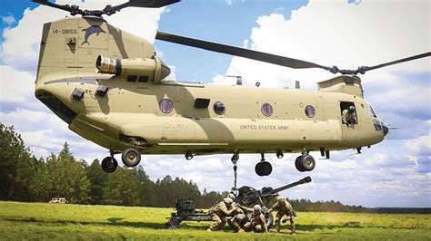 Chinook Helicopter Air Assault