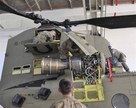 Chinook Helicopter maintenance