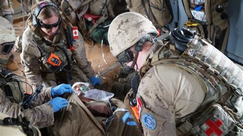 Chinook Helicopter Medical Evacuation