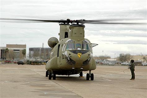 Chinook Helicopter operational speed