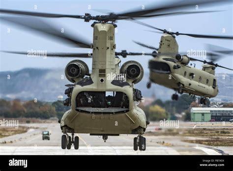 Chinook Helicopter Takeoff