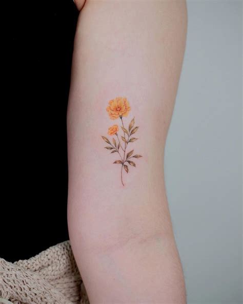 Choosing Flower Tattoo