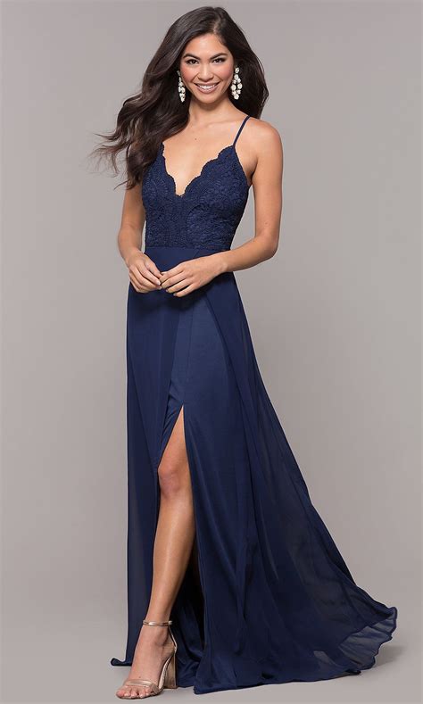 Choosing Navy Blue Prom Dresses