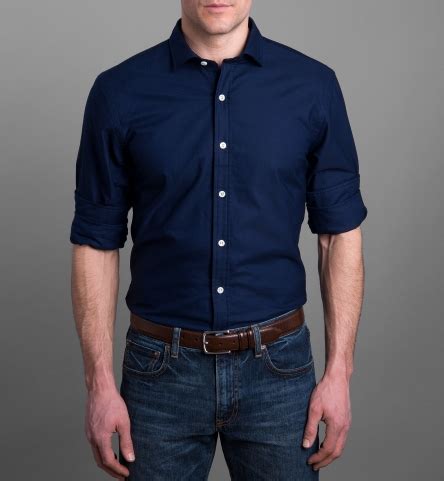 Choosing Navy Blue Shirt