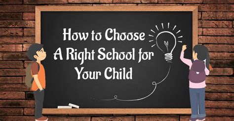 Choosing the Right School