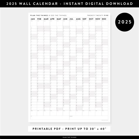 Choosing the Right Wall Calendar 2025 Planner