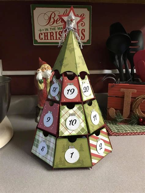 Christmas Tree Advent Crafts