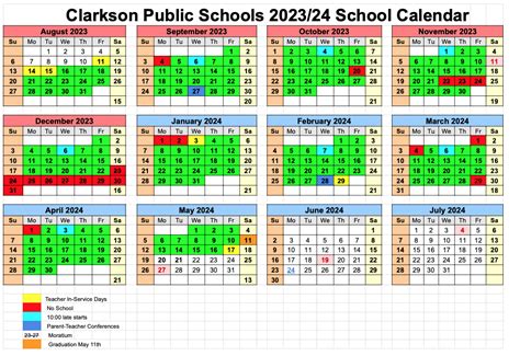 Clarkson Calendar Tips Introduction