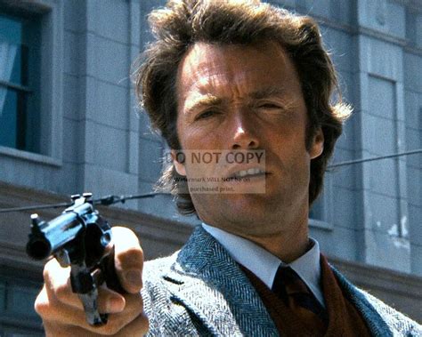 Clint Eastwood holding his 44 Magnum in a memorable scene