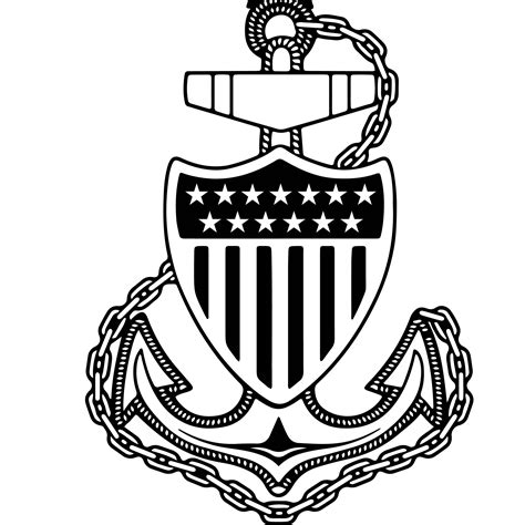 Coast Guard Anchor Symbol