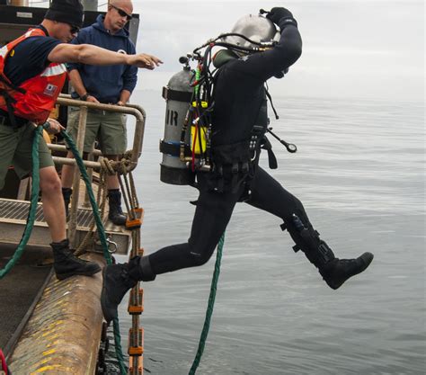 Coast Guard Divers Receiving Advanced Training