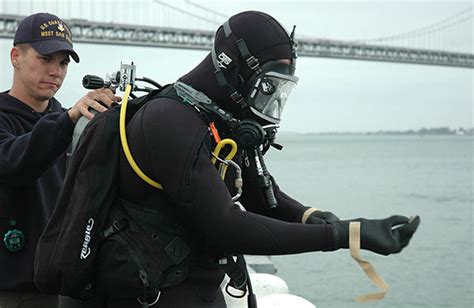 Coast Guard Divers in Underwater Operations