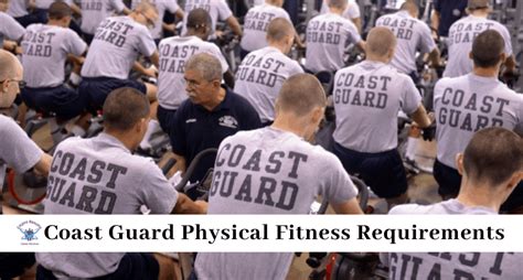 Coast Guard PT Requirements