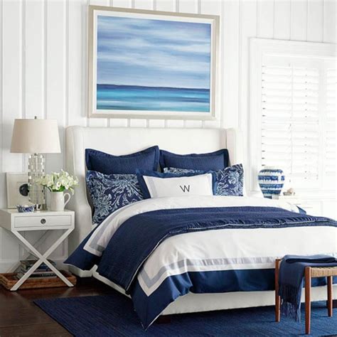 Coastal Navy Blue Bedding