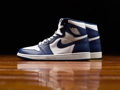 Collectibility of Navy Blue And White Jordans Sneakers