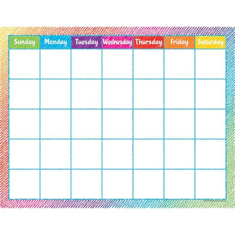 Colorful Calendars