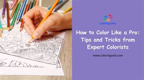 Coloring Pages Tips and Tricks