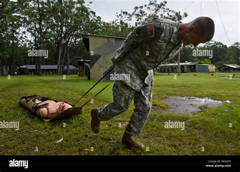 Combat Medic Maintaining Physical Fitness