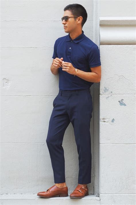 Common Mistakes to Avoid When Wearing Navy Blue Polo Shirt