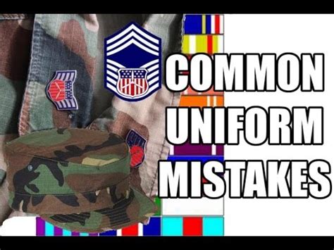 Common Uniform Mistakes