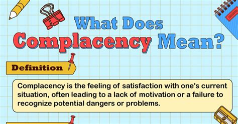 Complacency Definition