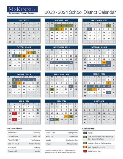 Conroe ISD Calendar Dates