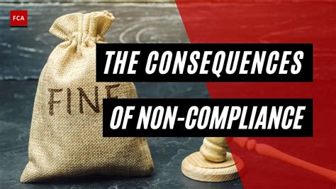 Consequences of Non-Compliance