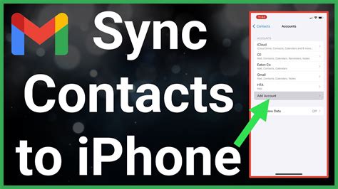 Contact Syncing Features