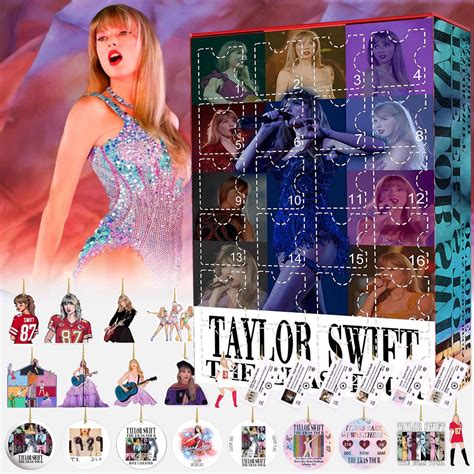 Contents of Taylor Swift Advent Calendars