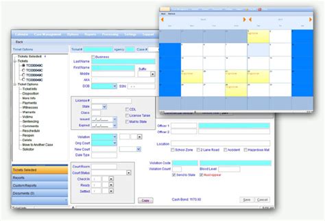 Court Scheduling Software