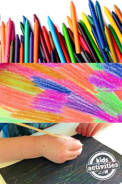 Kids' Activities with Crayons