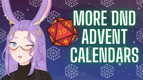 Creating DND Advent Calendar