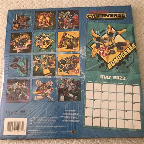 Creating Transformers Calendar