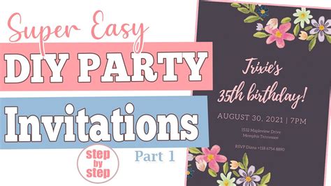 Creating and Sending Invitations