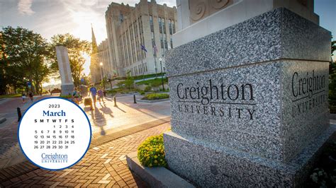 Creighton Calendar Interface