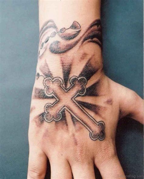 Cross Hand Tattoos