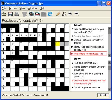 Crossword Solver