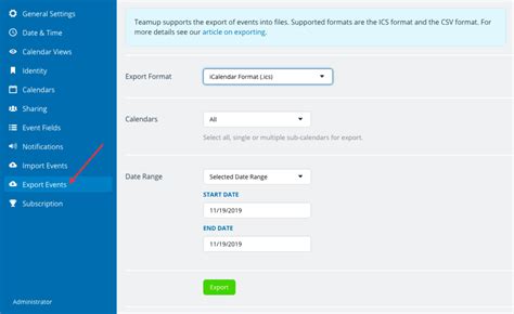 Ctclink Export Calendar Interface