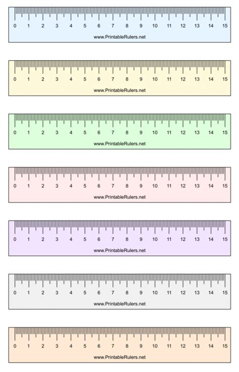 Custom Printable Ruler