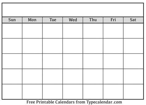 Customizing Free Calendar Printable Download