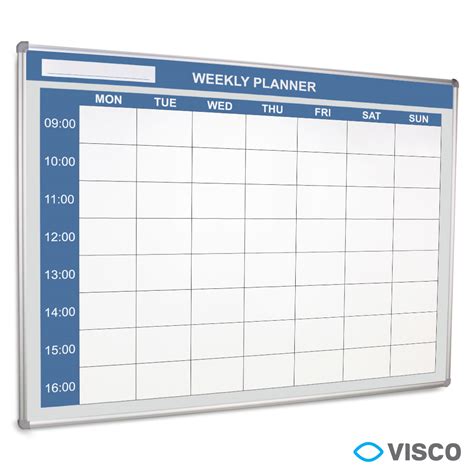 Customizing Your Weekly Whiteboard Calendar