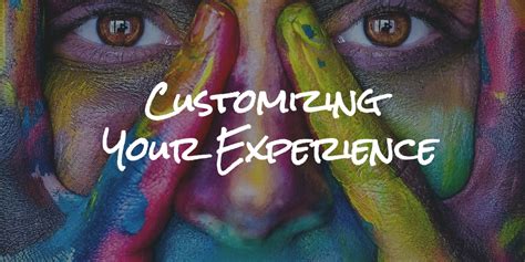 Customizing Your Experience with the Calendar